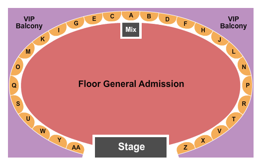 The Rave Feid Seating Chart